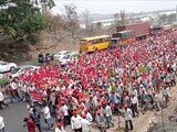 Video : Mumbai Braces For Mega Showdown As Farmers' March Swells To 35,000