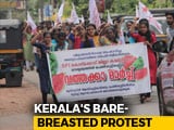 Video : Kerala Professor's Cover-Up Advice To Women Sparks Bare-Breasted Protest