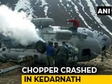 Video : Air Force Helicopter Crash-Lands At Helipad Near Kedarnath Temple