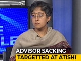 Video : Support Grows For Atishi Marlena, Fired By Centre As Delhi Adviser