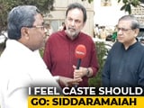 Caste Still A Factor, Says Siddaramaiah On 2018 Karnataka Elections