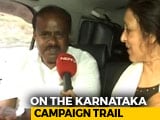 On The Campaign Trail With HD Kumaraswamy - Kingmaker Or King?