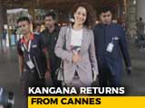 Video : Celeb Spotting: Kangana Back From Cannes & Fatima At A Screening